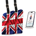 Smart Bag Security Tag - Great Britain Flag [Pack 2]-0