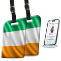 Smart Bag Security Tag - Ireland Flag [Pack 2]-0