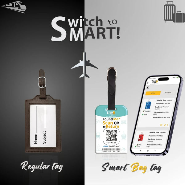 Smart Bag Security Tag-New York [Pack 2]-1